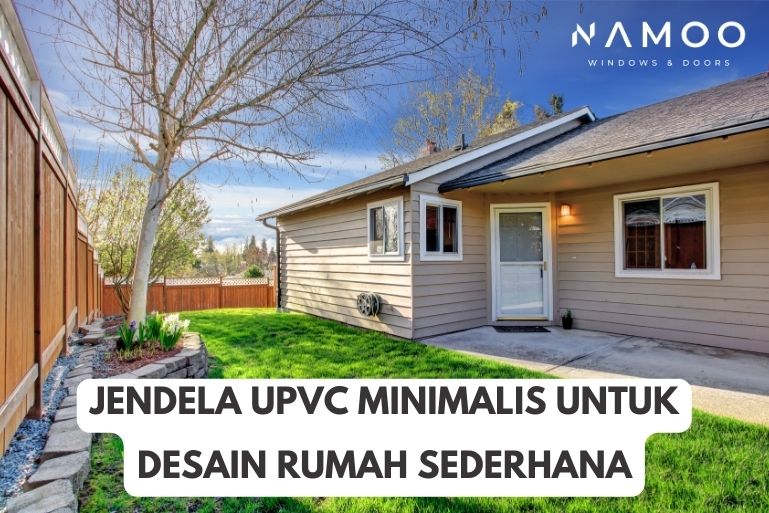 Jendela UPVC Minimalis