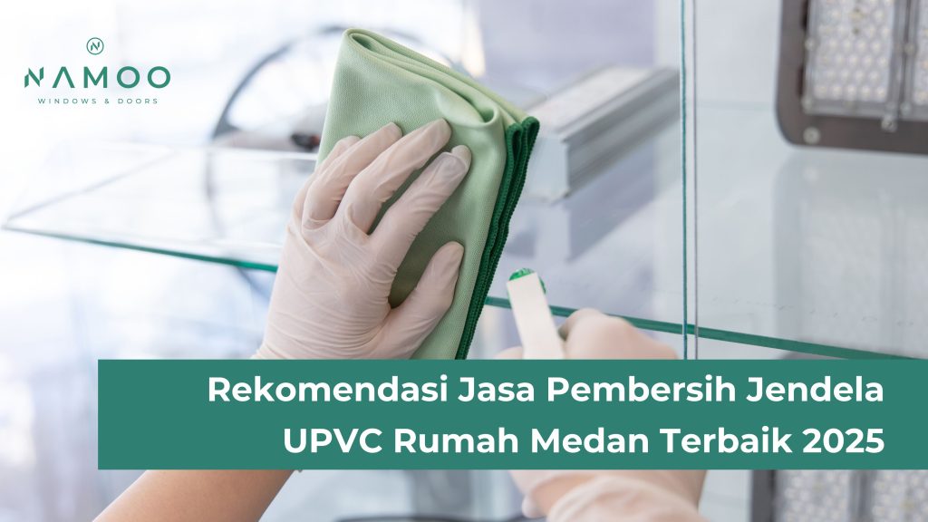 jasa pembersih jendela upvc rumah Medan