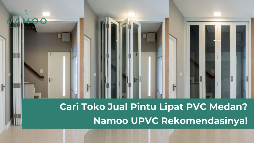 Jual pintu lipat pvc Medan